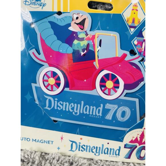 Disneyland Resort 70th Anniversary Car Magnet Mr Toads Wild Ride Brand New - Picture 4 of 10